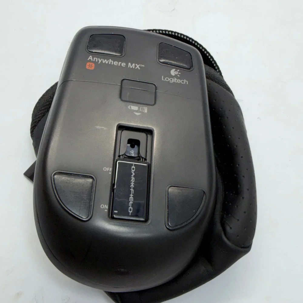 Logitech Anywhere MX Wireless Mouse Darkfield Laser Travel Case